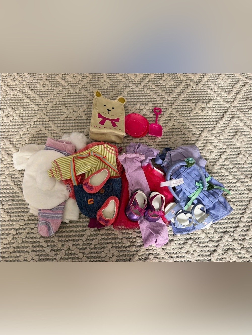 Bitty Baby Doll Clothing & Accessories Set in Pink & Purple